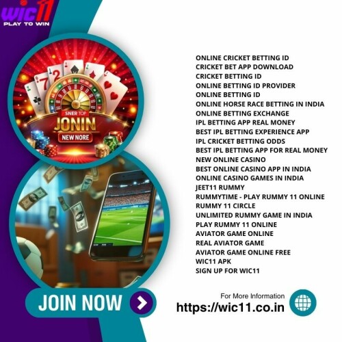 Get in on the action with Wic11, the Best IPL Betting App for Real Money. Designed for cricket enthusiasts and bettors alike, our app delivers an unparalleled experience with real-time betting on all IPL matches. Enjoy competitive odds, live match updates, and an intuitive interface that makes placing bets seamless and exciting. With secure transactions, fast withdrawals, and a range of betting options, Wic11 ensures you can wager confidently and enjoy the thrill of the game. Whether you're a seasoned bettor or a new player, Wic11 is your top choice for real money IPL betting. Download now and take your cricket betting to the next level!


https://wic11.co.in/sports-betting/